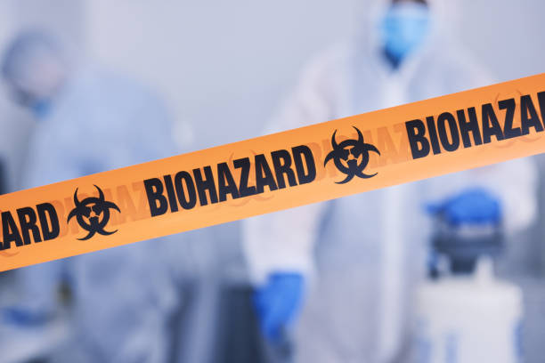 Professional Biohazard Cleanup technician working in Seymour, IN
